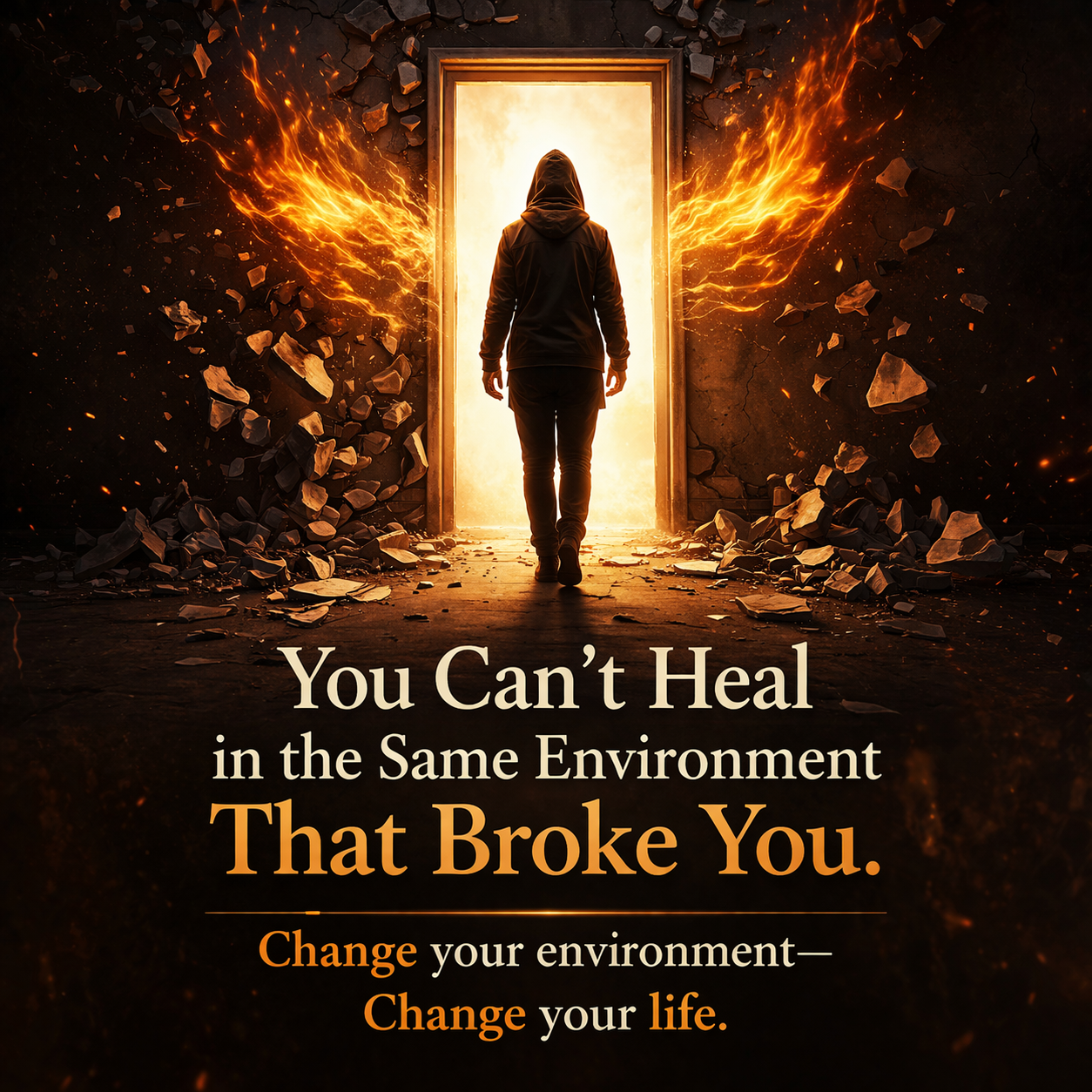 You Can’t Heal in the Same Environment That Broke You