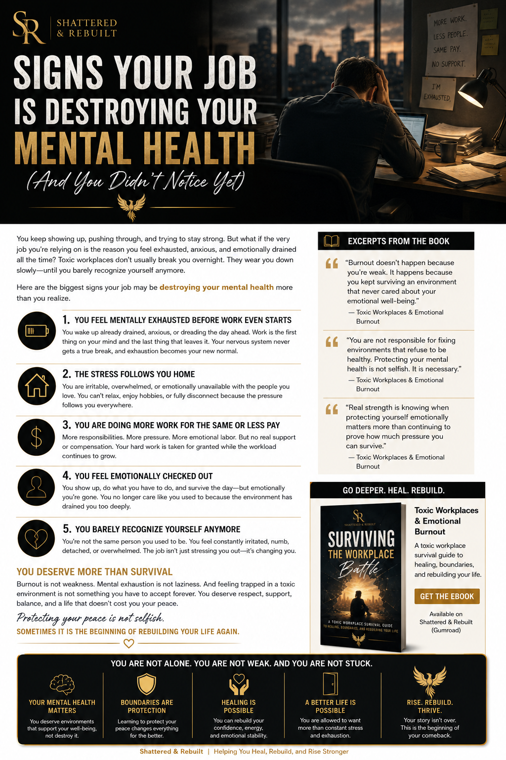 Signs Your Job Is Destroying Your Mental Health (And You Didn’t Notice Yet)